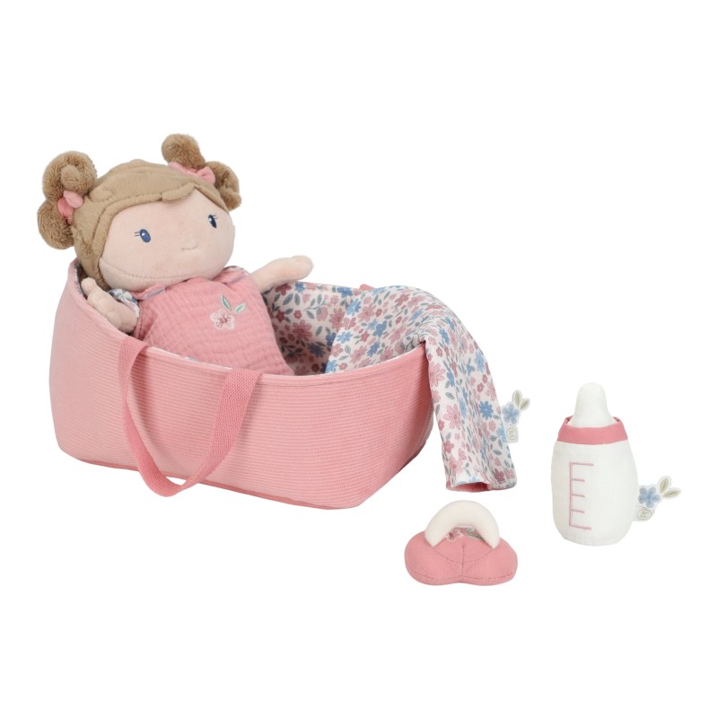 Laleczka Baby Rosa z akcesoriami butelka smoczek GRS Little Dutch