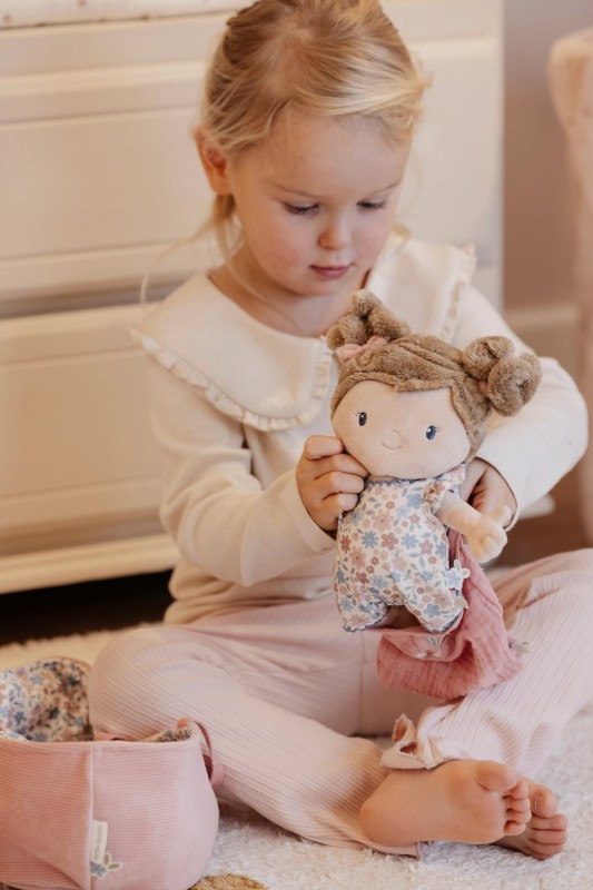 Laleczka Baby Rosa z akcesoriami butelka smoczek GRS Little Dutch