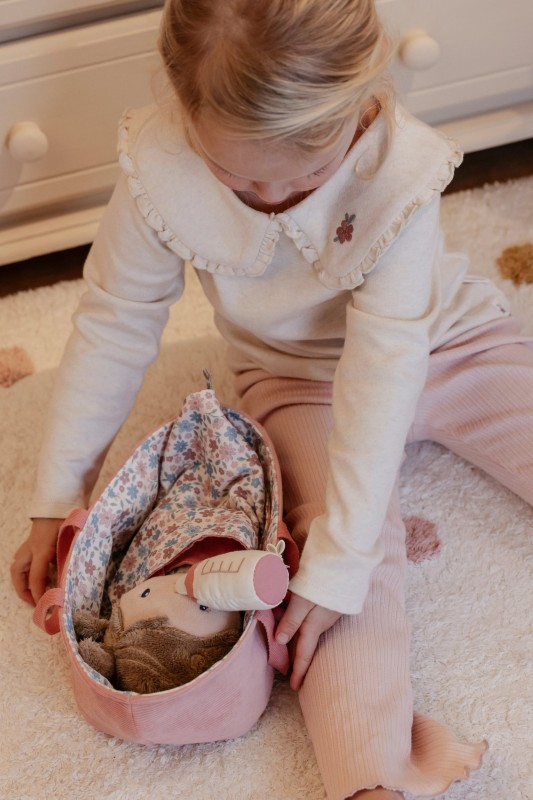Laleczka Baby Rosa z akcesoriami butelka smoczek GRS Little Dutch