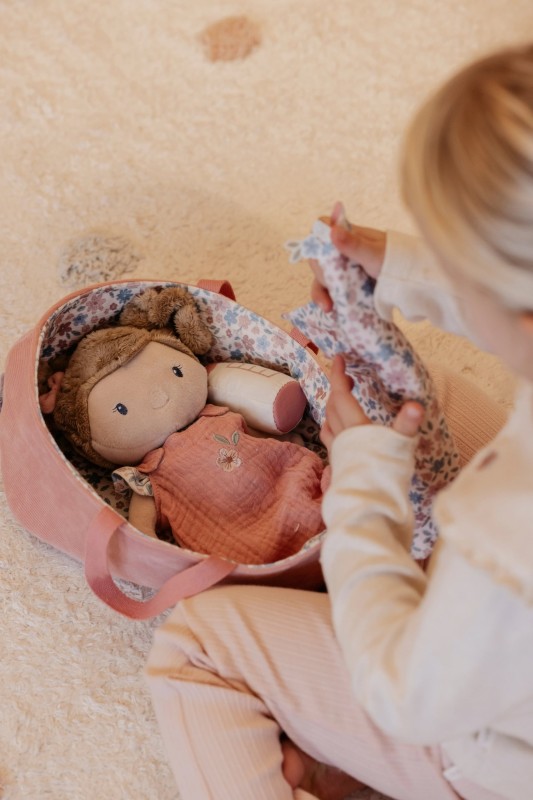 Laleczka Baby Rosa z akcesoriami butelka smoczek GRS Little Dutch