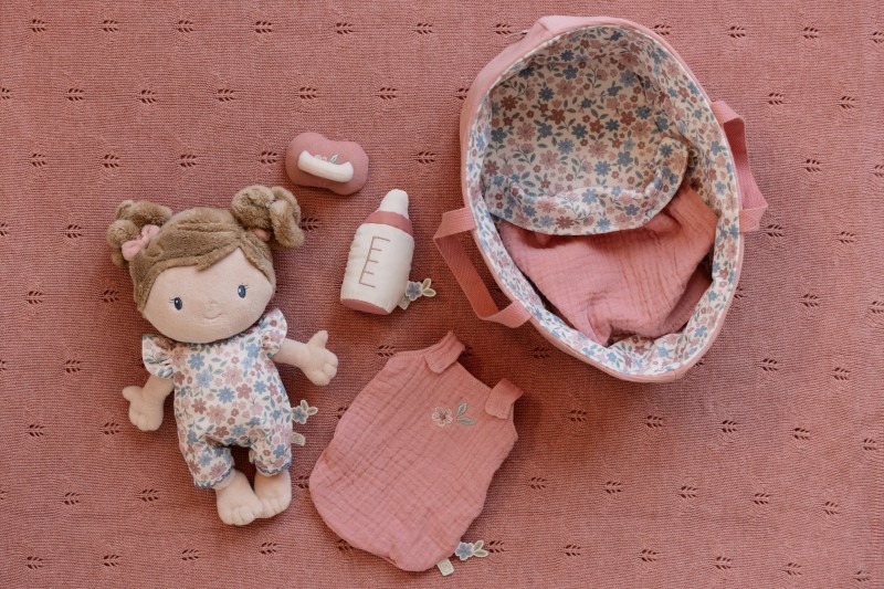 Laleczka Baby Rosa z akcesoriami butelka smoczek GRS Little Dutch