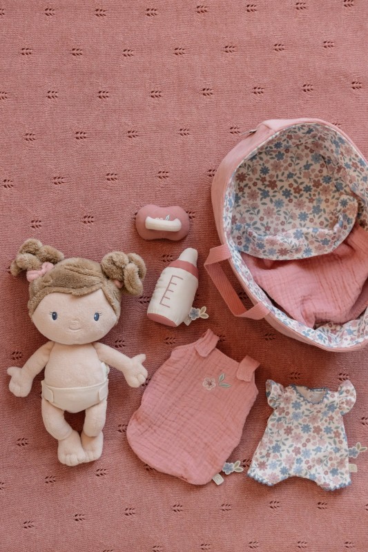Laleczka Baby Rosa z akcesoriami butelka smoczek GRS Little Dutch