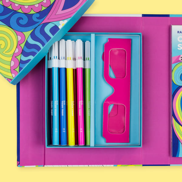 Zestaw Kolorowanek 3D Tęczowe SnyTiger Tribe