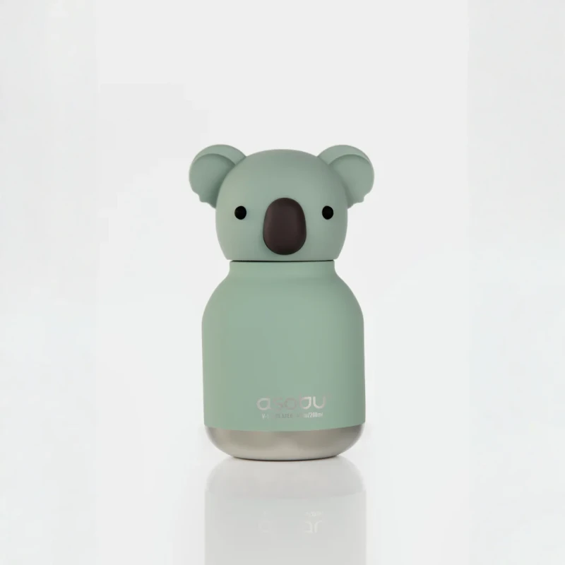 Butelka termiczna ze słomką Mini Bestie Koala 200 ml Asobu