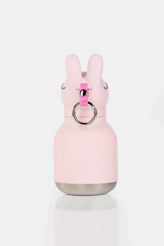 Butelka termiczna ze słomką Mini Bestie Królik 200 ml Asobu