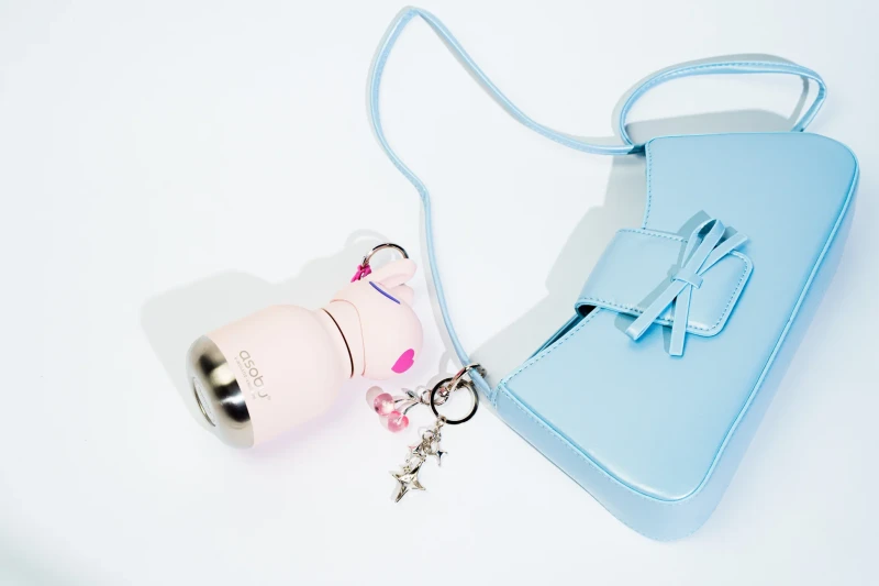 Butelka termiczna ze słomką Mini Bestie Królik 200 ml Asobu