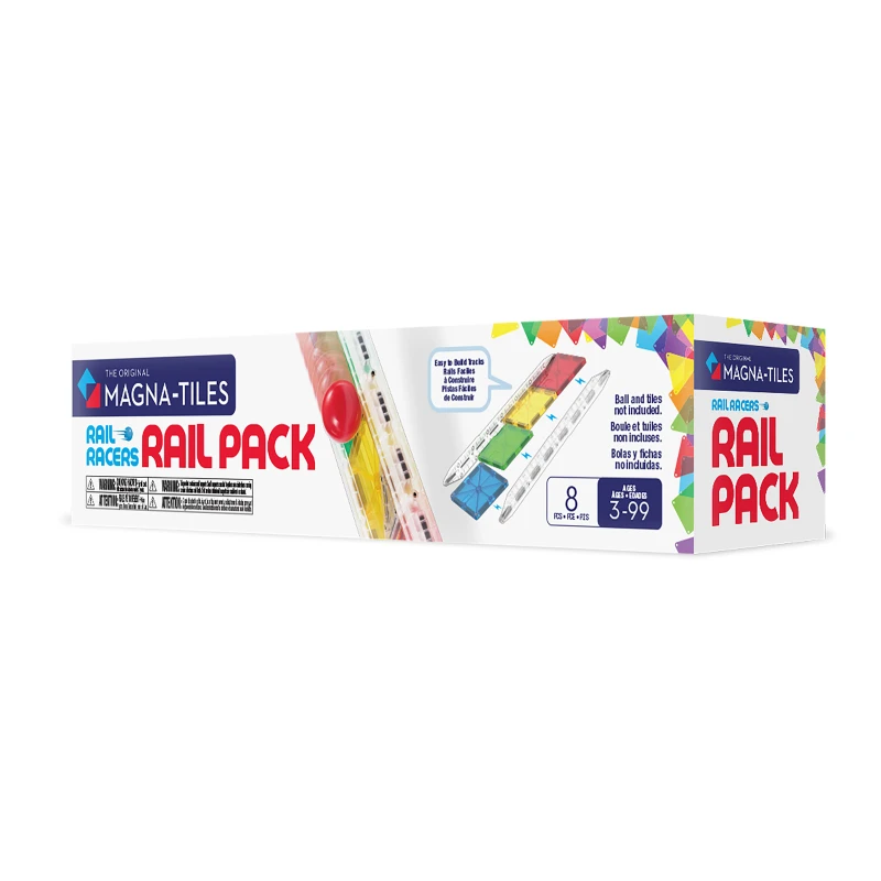 Klocki Magnetyczne Rail Racers Rail Pack MAGNA-TILES