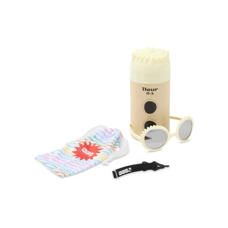 Okulary przeciwsłoneczne Fleur 0-1 Butter KiETLA