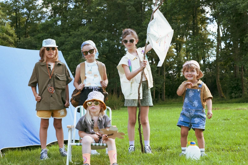 Okulary przeciwsłoneczne Lion 0-1 Vanilla KiETLA