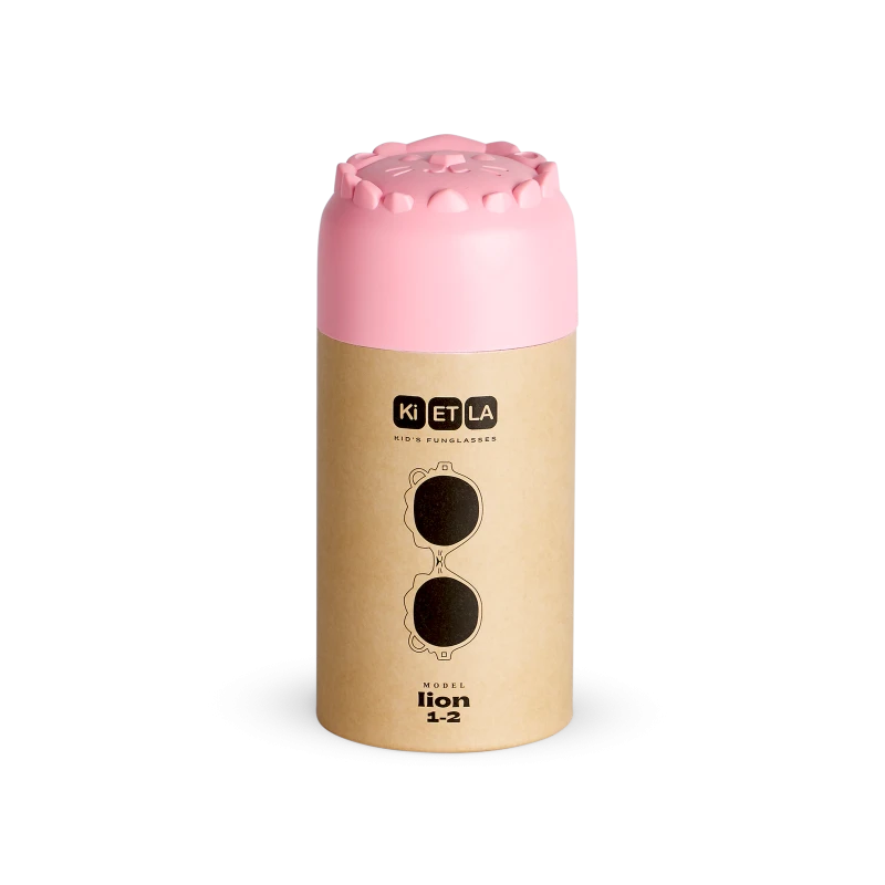 Okulary przeciwsłoneczne Lion 0-1 Bubble Gum KiETLA