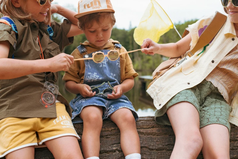 Okulary przeciwsłoneczne Lion 1-2 Vanilla KiETLA