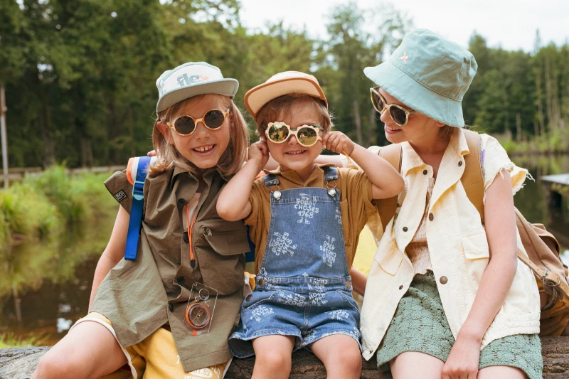 Okulary przeciwsłoneczne Lion 2-4 Vanilla KiETLA