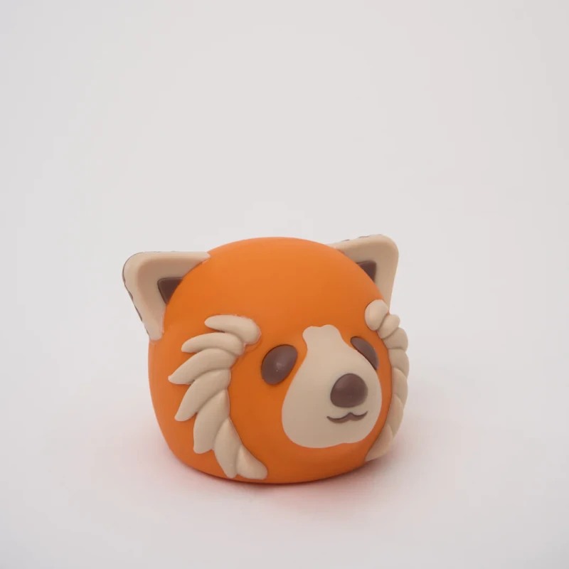 Butelka termiczna ze słomką Bestie Czerwona Panda 460 ml Asobu