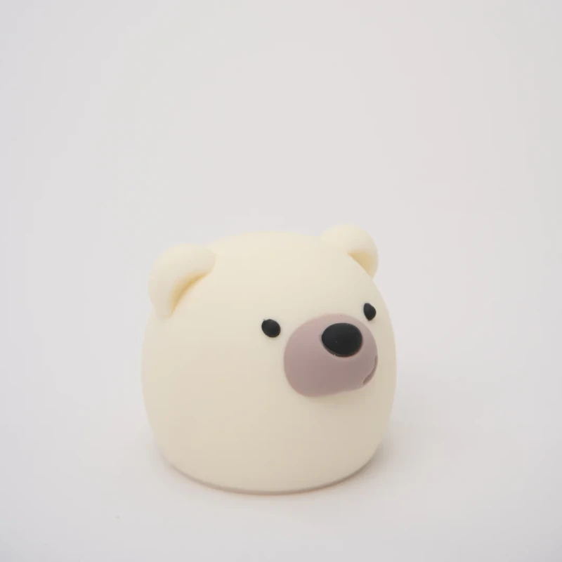 Butelka termiczna ze słomką Bestie Niedźwiedź  Polarny 460 ml Asobu