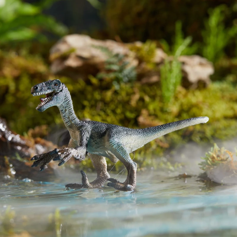 Zestaw 24 figurek dinozaurów w zestawie z przenośnym pudełkiem mideer