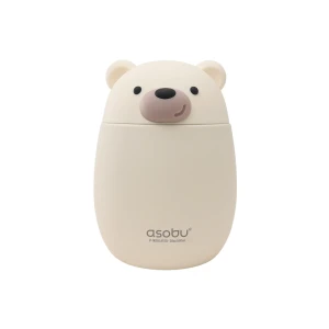 Pojemnik termiczny termos na jedzenie Bestie Niedźwiedź Polarny 600 ml Asobu