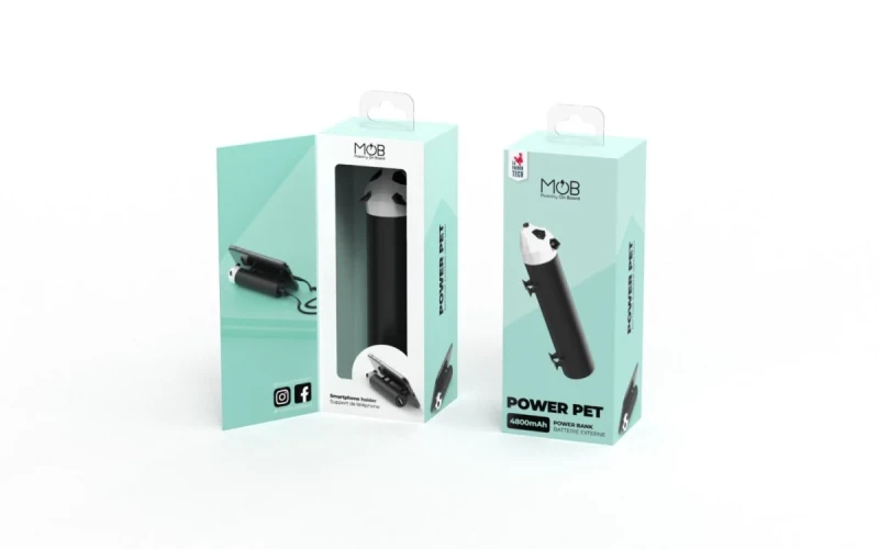 Powerbank  Panda MOB (4800 mAh) - Mobility On Board