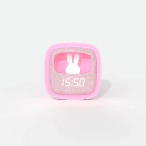 Budzik z lampką Billy MOB - różowy - Mobility On Board