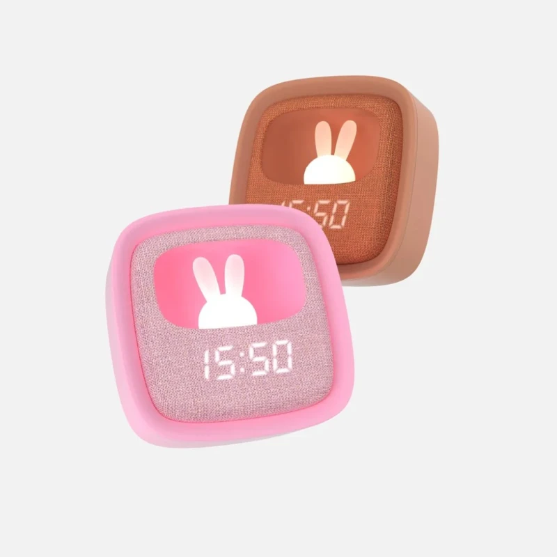 Budzik z lampką Billy MOB - różowy - Mobility On Board