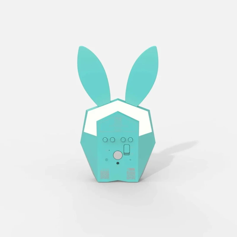 Budzik z lampką i aplikacją na smatfona Cutie MOB - niebieski - Mobility On Board