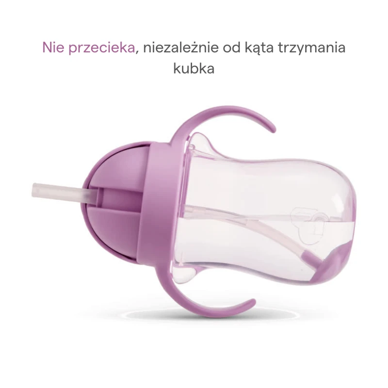 Kubek niekapek ze słomką kotek 296 ml Munchkin