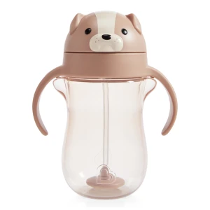 Kubek niekapek ze słomką piesek 296 ml Munchkin