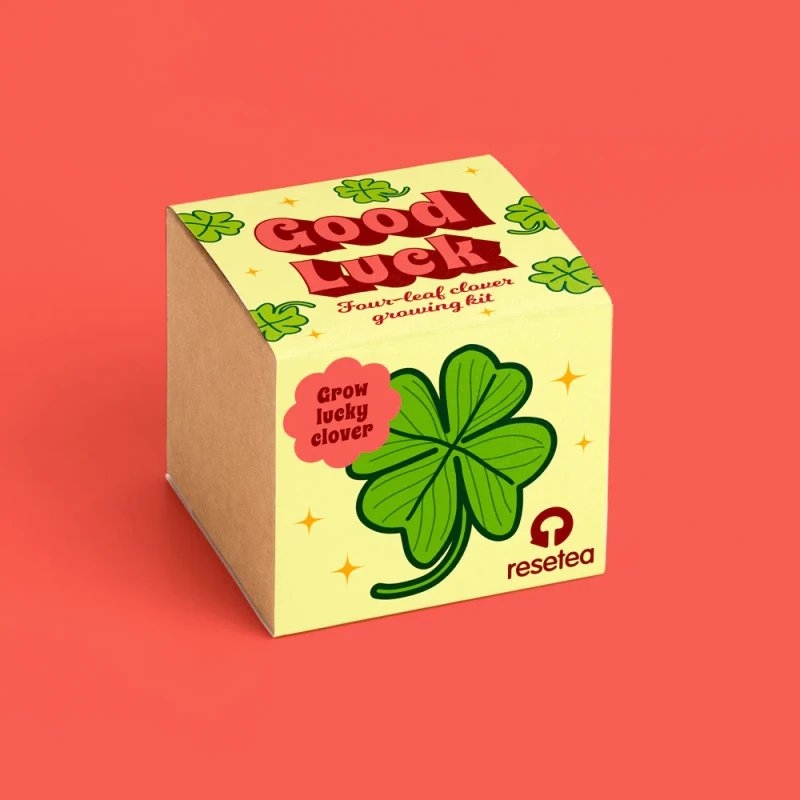 Good Luck – zestaw do uprawy czterolistnej koniczyny Resetea