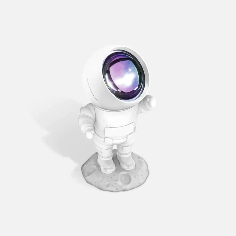 Lampka projekcyjna Astronauta Niebieska Tęcza Mobility On Board MOB
