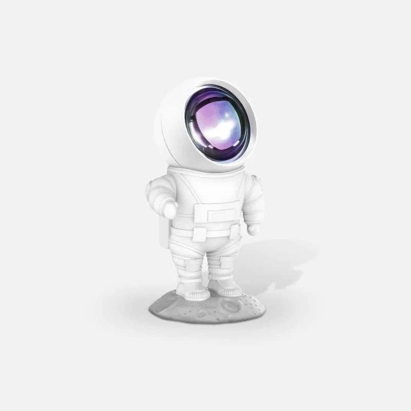 Lampka projekcyjna Astronauta Niebieska Tęcza Mobility On Board MOB