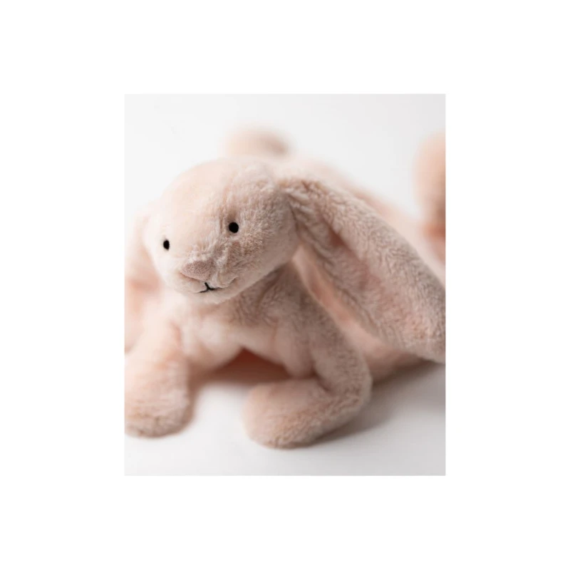 Króliczek Szmatka Przytulanka Pudrowy Róż 27 cm Jellycat