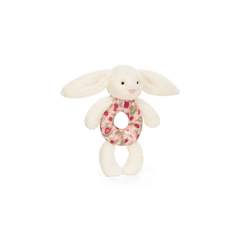 Króliczek „Berry” Grzechotka 18 cm Jellycat