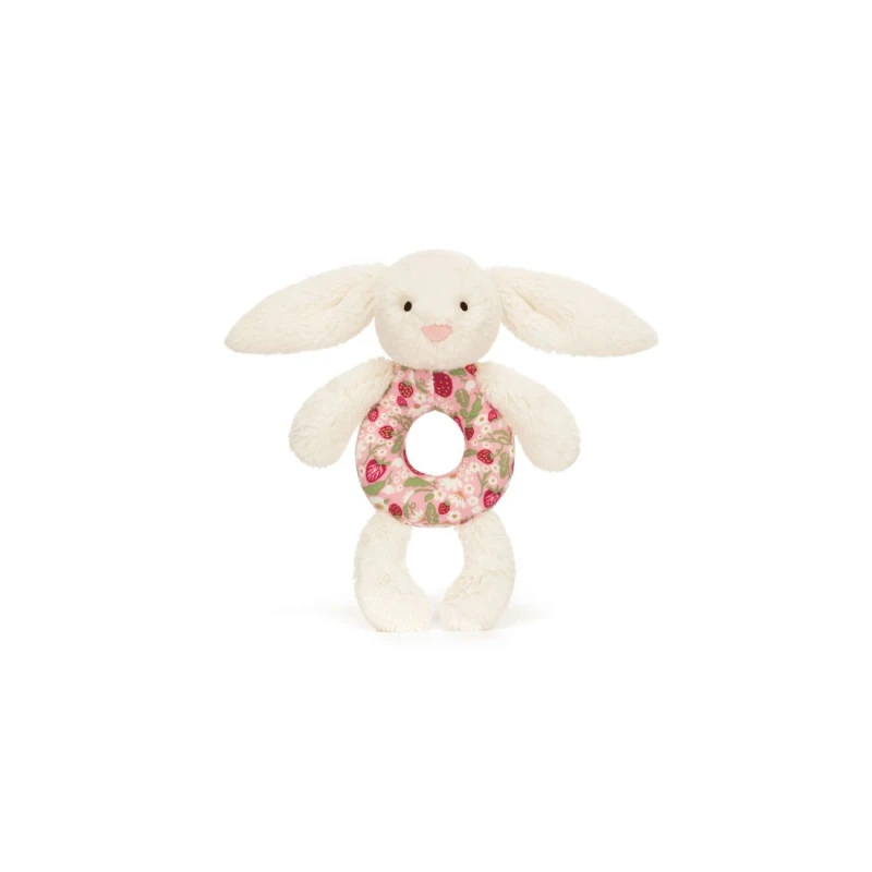 Króliczek „Berry” Grzechotka 18 cm Jellycat