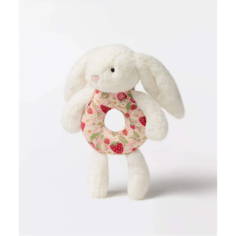 Króliczek „Berry” Grzechotka 18 cm Jellycat