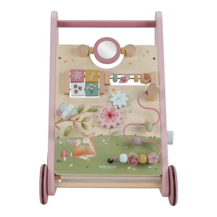 Drewniany chodzik edukacyjny Fairy Garden FSC Little Dutch