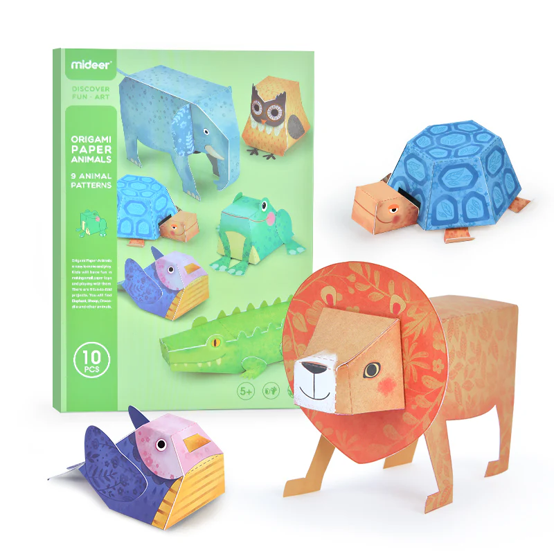 Origami Papierowe zwierzęta mideer