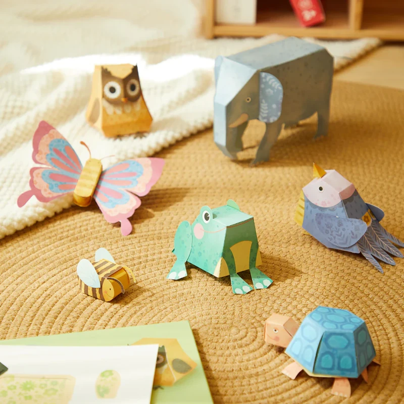 Origami Papierowe zwierzęta mideer