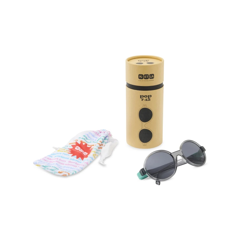 Okulary przeciwsłoneczne Pop 7-12 Black Lagoon KiETLA