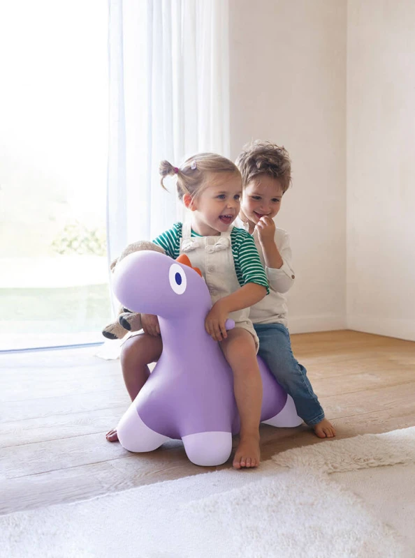 Skoczek Hoppi Dino Lavender Quut