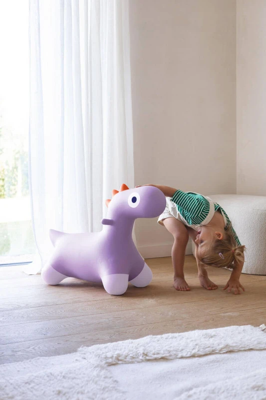 Skoczek Hoppi Dino Lavender Quut