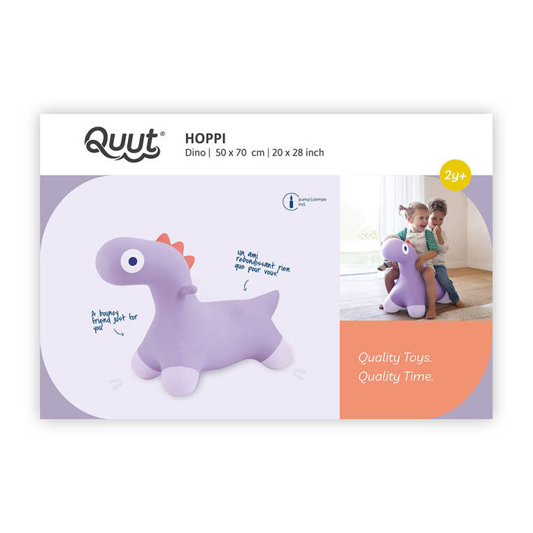 Skoczek Hoppi Dino Lavender Quut