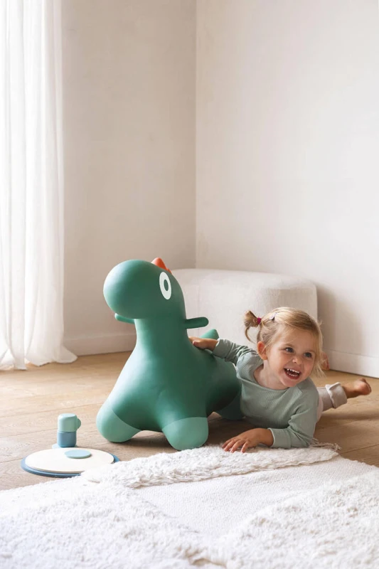 Skoczek Hoppi Dino Garden Green Quut