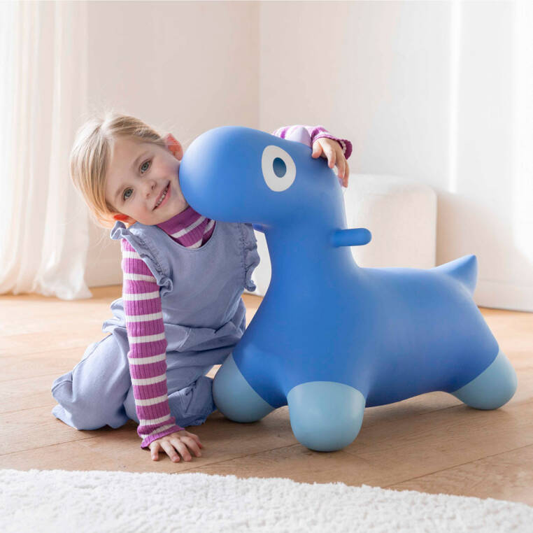 Skoczek Hoppi Dino Cosmic Blue Quut
