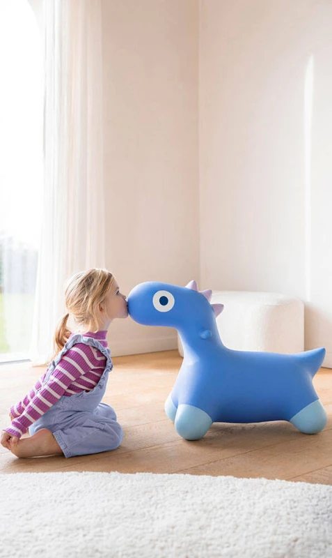 Skoczek Hoppi Dino Cosmic Blue Quut