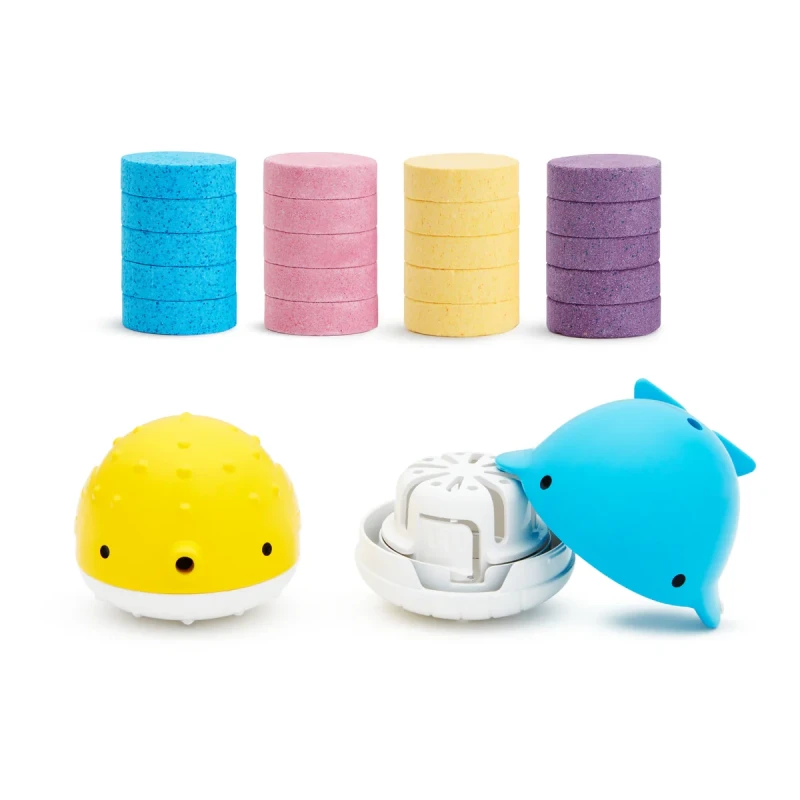 Zabawki i kolorowe pastylki do kąpieli Color Buddies™ Munchkin