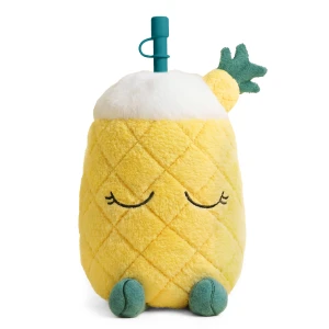 Butelka termiczna w pluszowym etui Fuzzie Pip Ananas 360 ml Asobu
