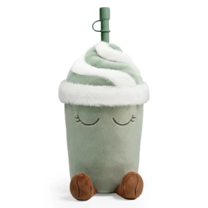 Butelka termiczna w pluszowym etui Fuzzie Mimi Matcha 360 ml Asobu