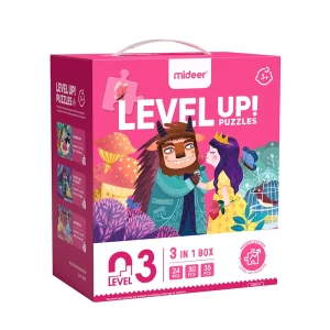 Puzzle dziecięce Level Up! 3 Przygody Księżniczek mideer