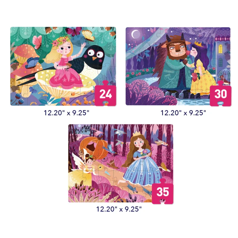 Puzzle dziecięce Level Up! 3 Princess Romance mideer