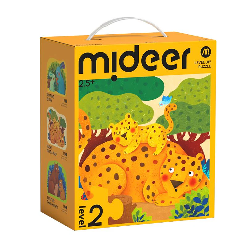 Puzzle dziecięce Level Up! 2 Buziak dla maluszka mideer