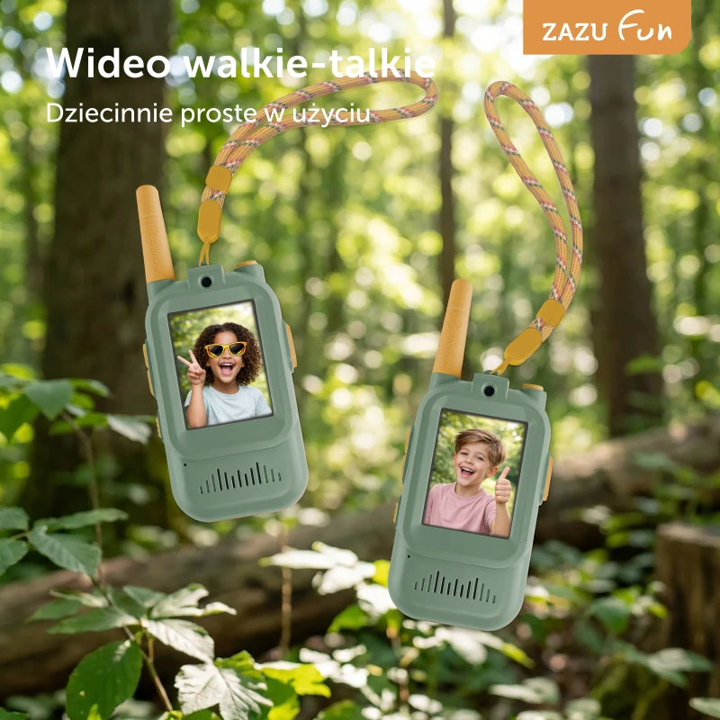 Video Walkie Talkie dla Dzieci Sage Zazu Fun